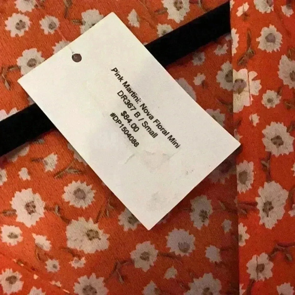 Pink Martini The Nova Dress size Small in Orange - Picture 7 of 7